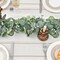 Artificial Eucalyptus Garland, 2Pack Lush Silver Dollar Eucalyptus Leaves Vine Faux Greenery Garland Spring Garland for Mantel Baby Shower Wedding Party Table Room Home Decor